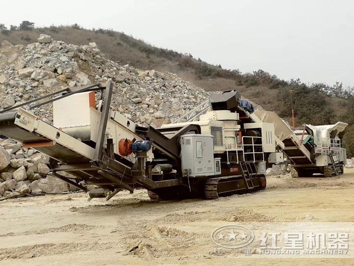 建筑垃圾破碎現(xiàn)場，選好設(shè)備收益更高